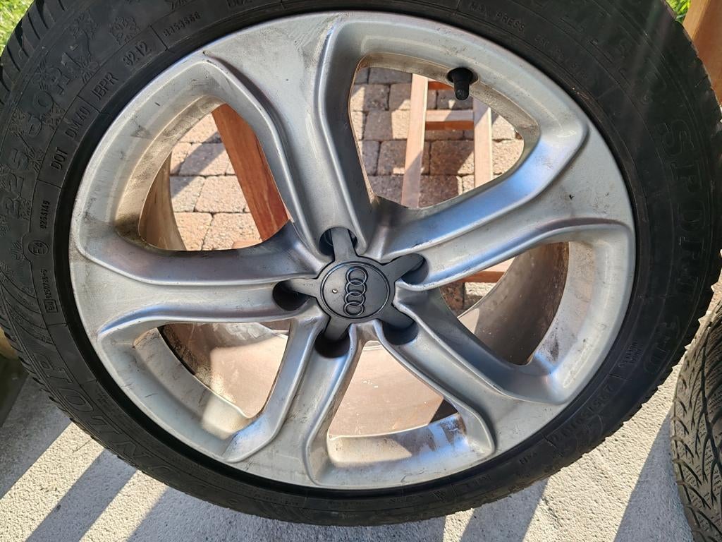 Velgen audi a5, Ophalen, Gebruikt, Banden en Velgen, 17 inch
