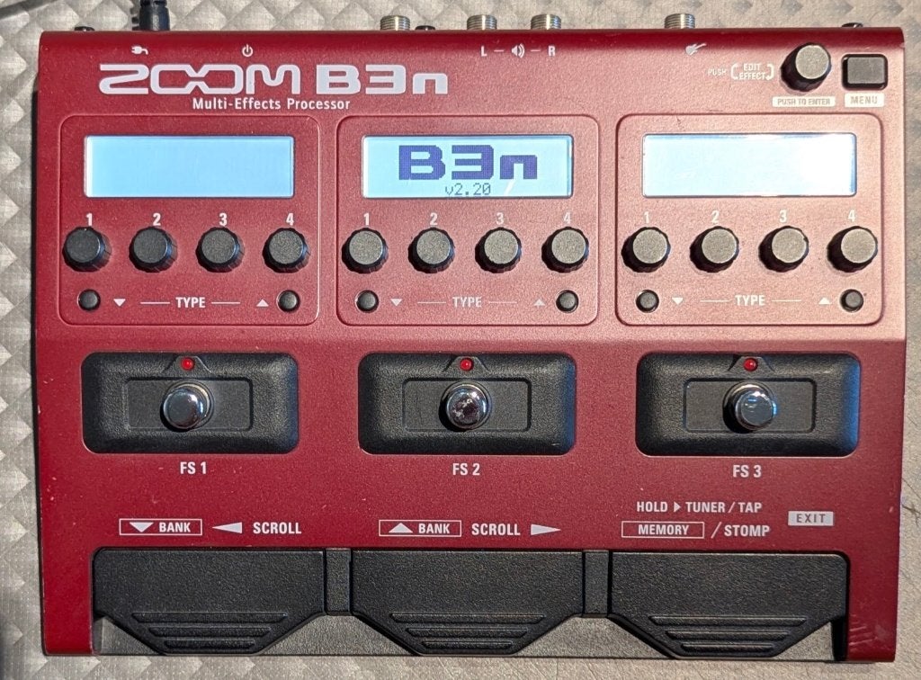 Zoom B3n – Multi-effets basse – Très bon état, Musique & Instruments, Enlèvement ou Envoi, Utilisé, Multi-effet