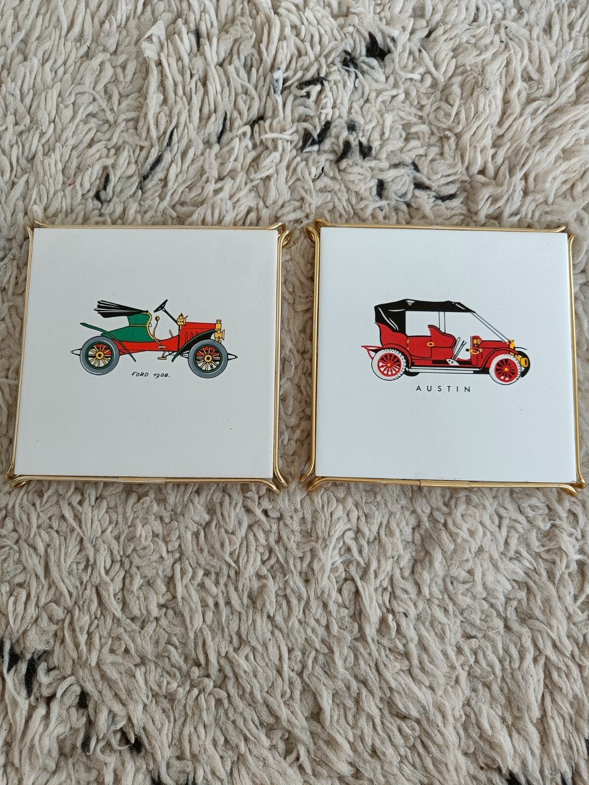 onderzetter oldtimer Boch en Wessel, Enlèvement