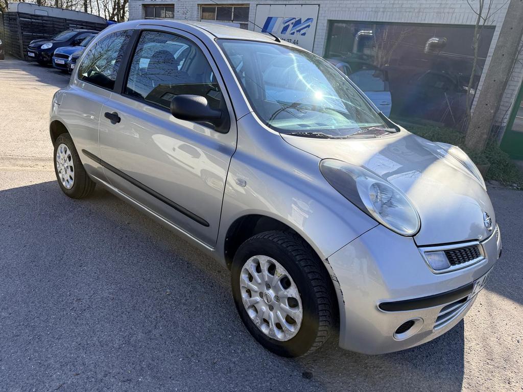 Nissan micra 2009 essence. (Airco), Zwart, Micra, Handgeschakeld, Particulier
