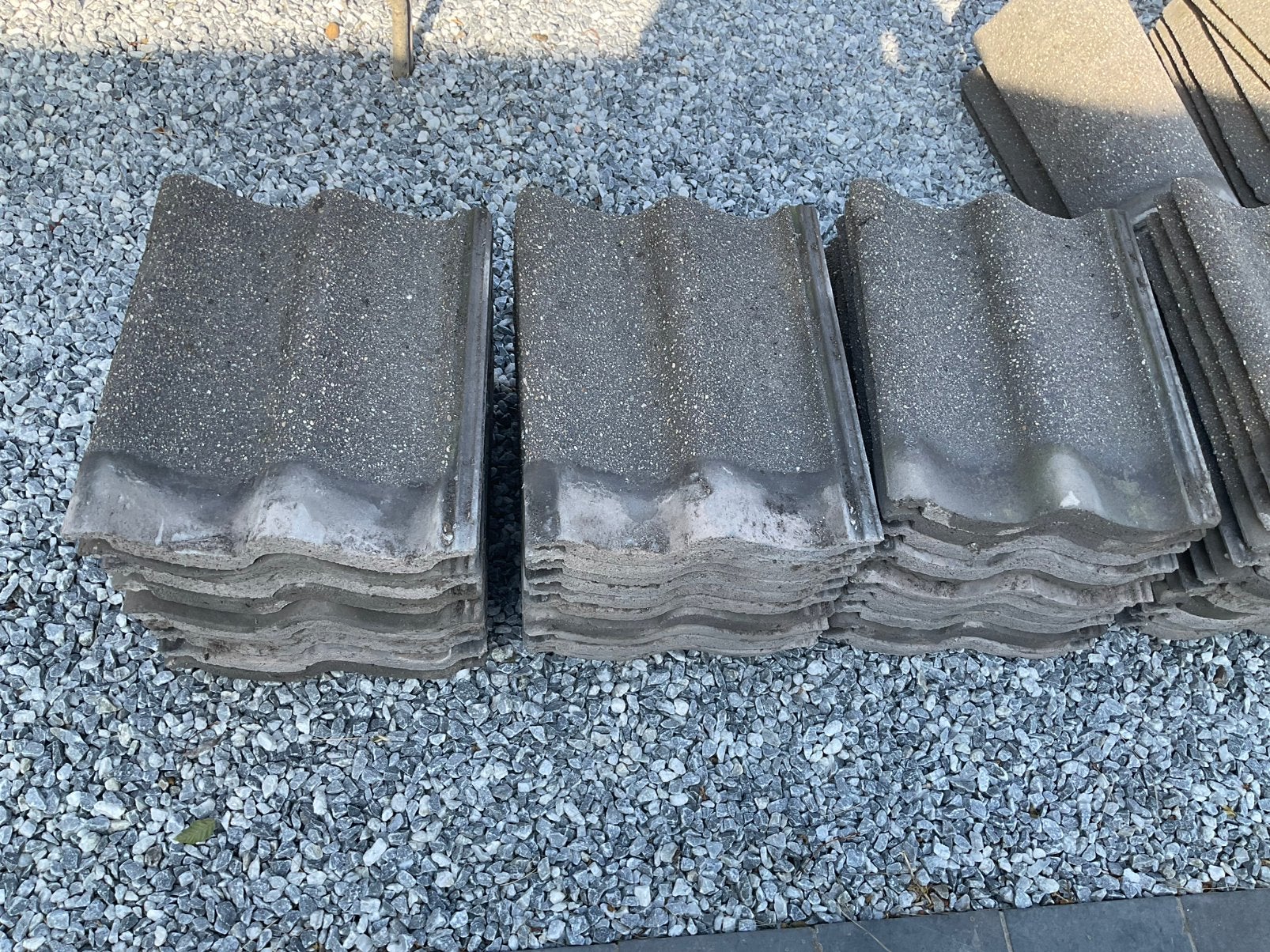 Beton sneldekkers dakpannen, Ophalen, Gebruikt, 15 m² of meer, Dakpannen
