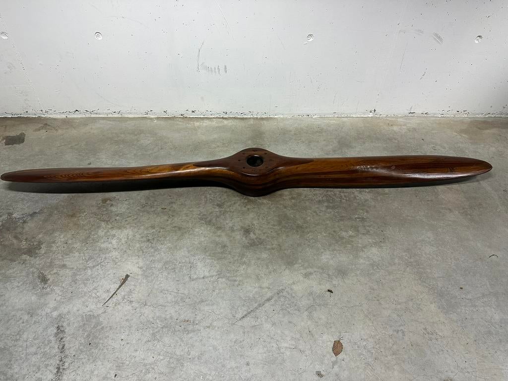 Originele houten vliegtuigpropeller, Antiek en Kunst, Ophalen of Verzenden