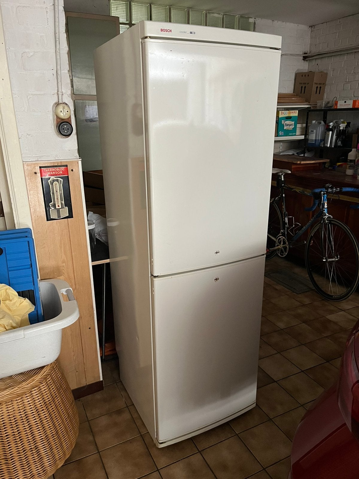 BOSCH Réfrigérateur-congélateur, Electroménager, 160 cm ou plus, Enlèvement, Utilisé, 200 litres ou plus