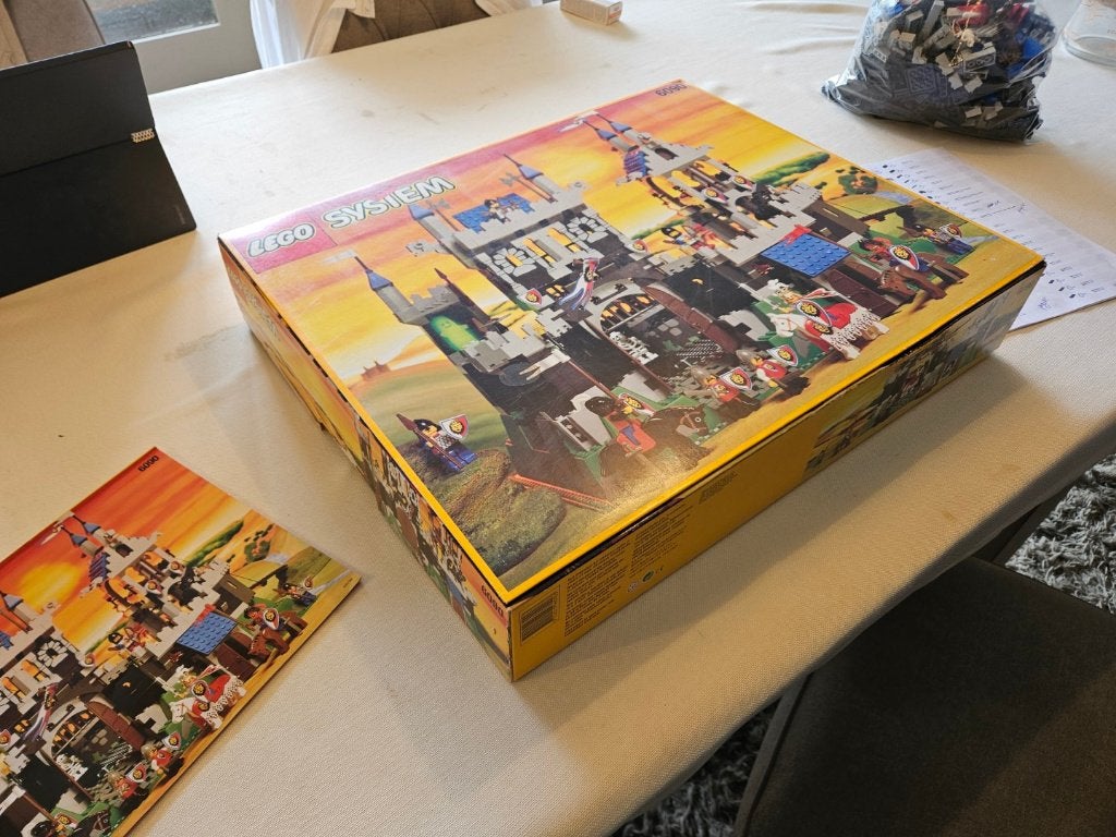LEGO Castle 6090 Royal Knight's Castle MET DOOS TOP!!!, Enlèvement ou Envoi, Lego, Ensemble complet, Comme neuf