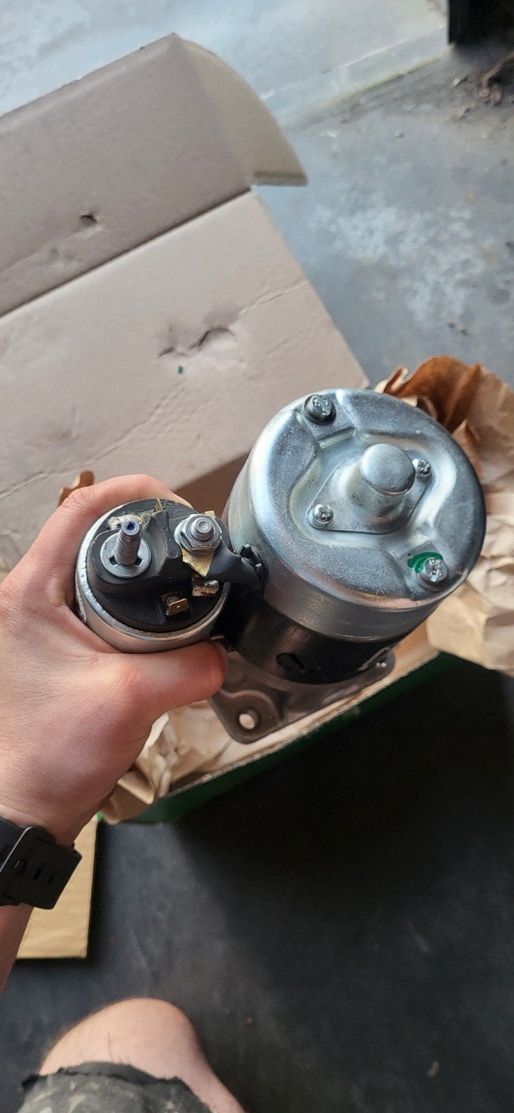Startermotor Golf MK2/Jetta MK2/Polo 84c, Enlèvement