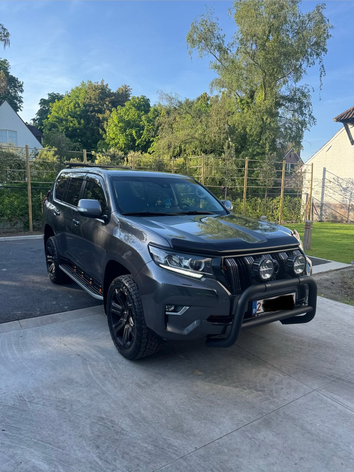 Toyota land cruiser, Auto's, Automaat, Dealer onderhouden, Automatische klimaatregeling, Leder