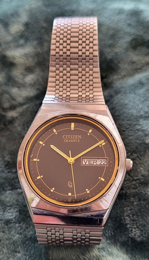 Vintage herenhorloge, Montre-bracelet, Citizen, Acier, Enlèvement