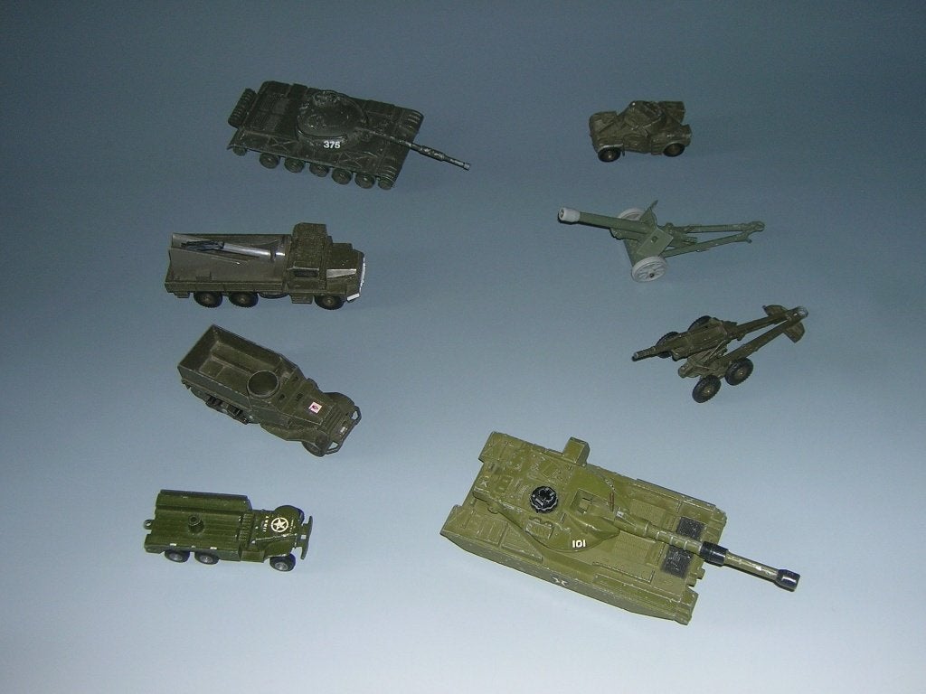 Leger tanks, jeeps,…, Ophalen, Overige soorten, Miniatuur of Beeldje