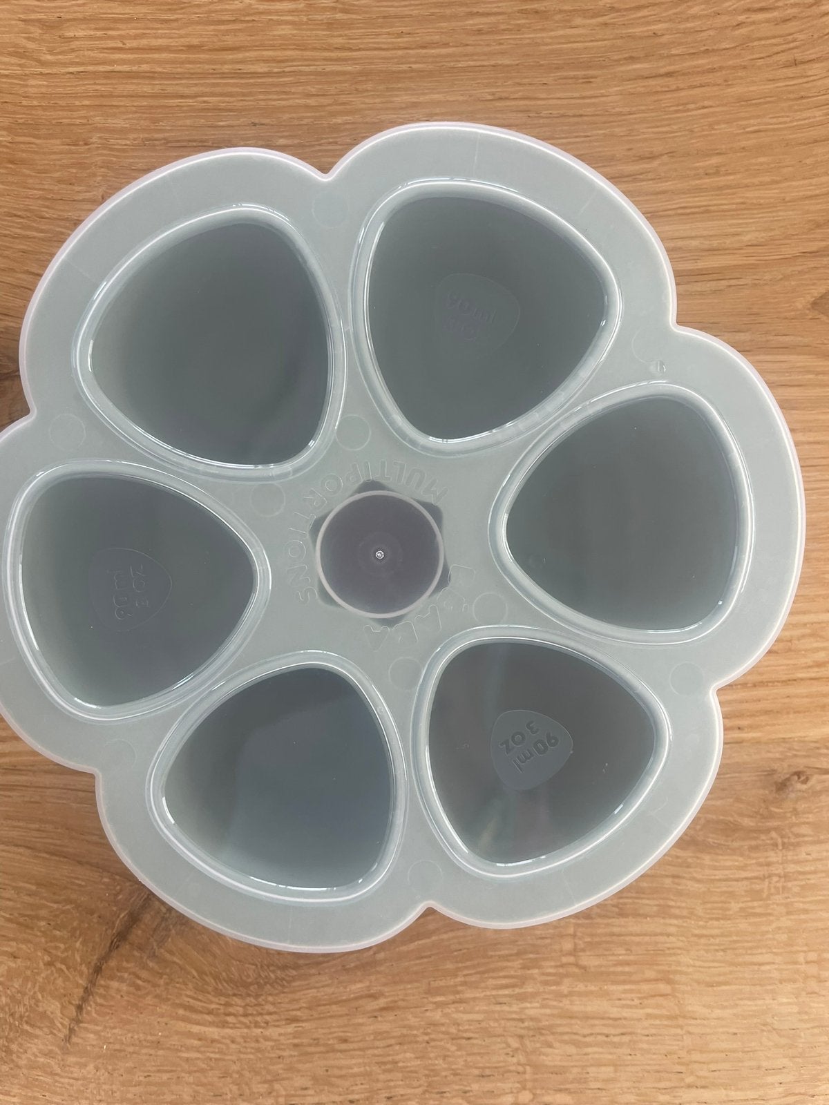 Béaba siliconen multiporties 6x 90ml, Kinderen en Baby's, Ophalen, Zo goed als nieuw, BPA-vrij