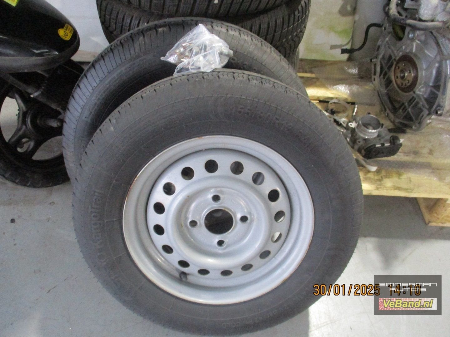 Aanhanger wielen, Auto-onderdelen, Banden en Velgen, Gebruikt, 13 inch, -, -