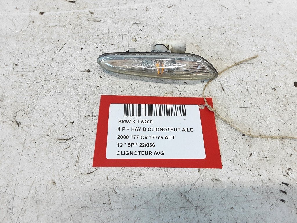 CLIGNOTANT AVANT GAUCHE BMW X1 (E84) (6313725332602), Autos : Pièces & Accessoires, Mevr. I. Hauben, Utilisé, BMW, Rue de l'Espoir 34 34
4030  GRIVEGNÉE, BE