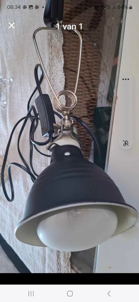 Warmtelamp, Enlèvement