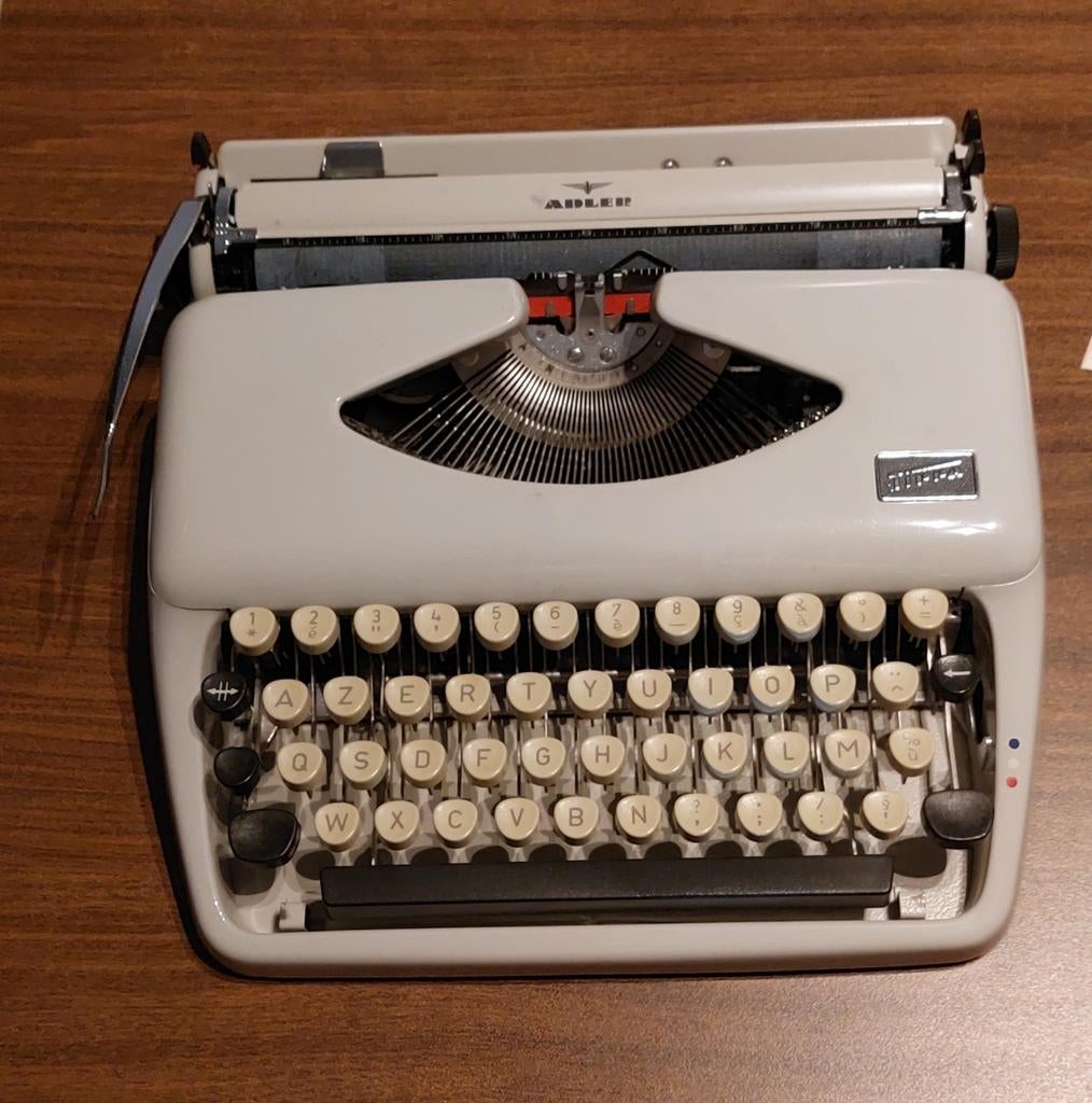 Retro Adler Tippa typemachine, Diversen, Typemachines, Ophalen