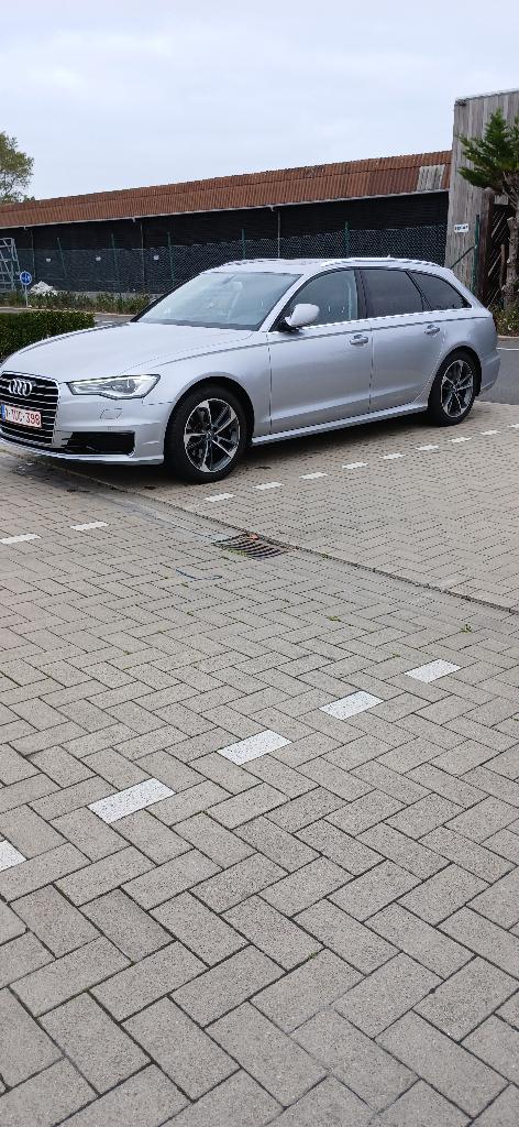 Audi A6 C7, Autos, Audi, Cuir, Argent ou Gris, Euro 6, Boîte manuelle