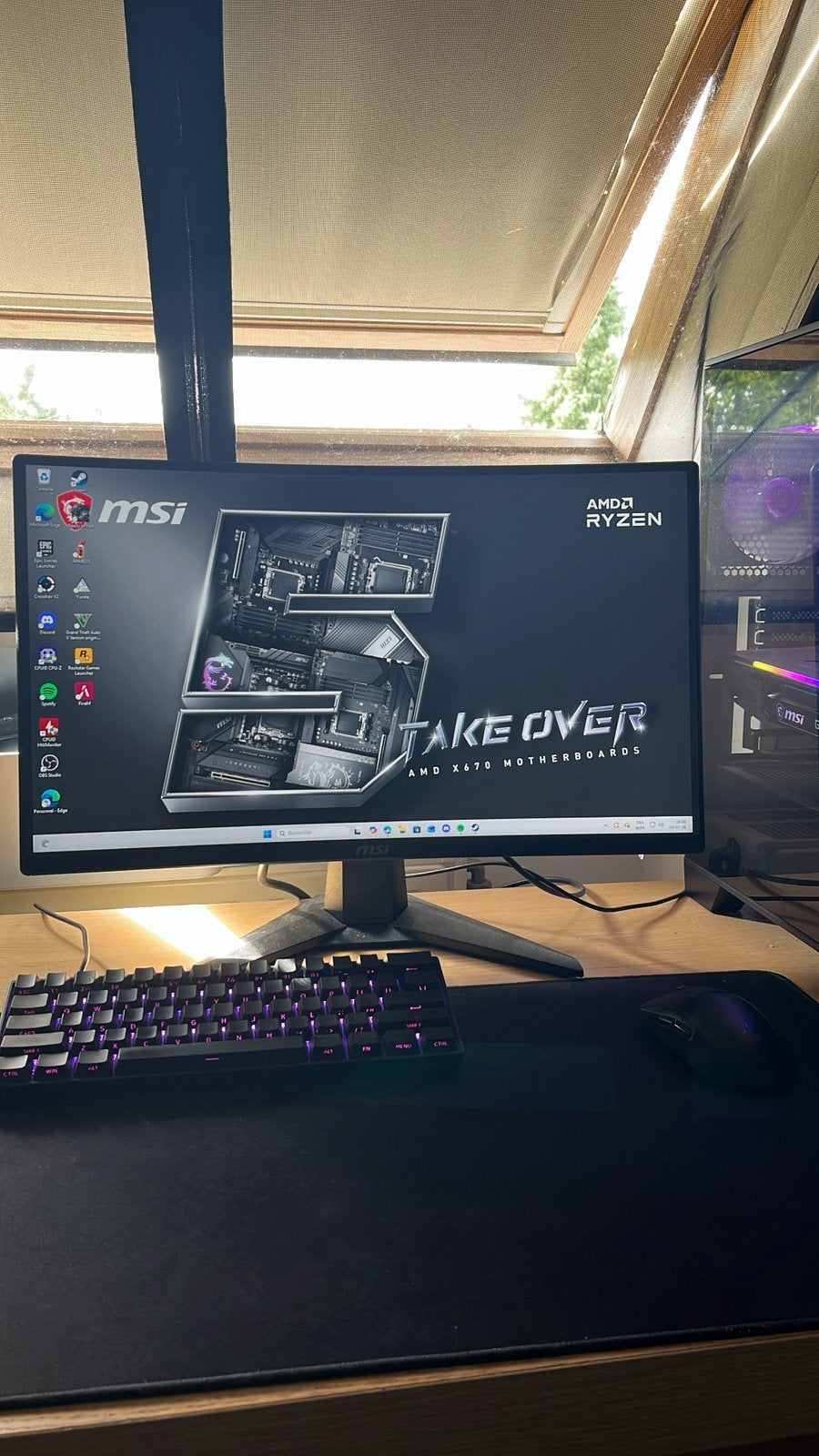 Setup Gaming, Computers en Software, Desktop Pc's, Zo goed als nieuw, Gaming, Ophalen