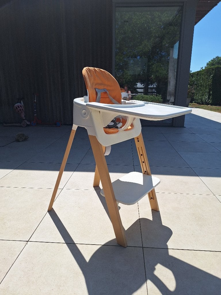 Stokke steps kinderstoel, Enfants & Bébés, Enlèvement, Utilisé, Chaise évolutive, Plateau amovible