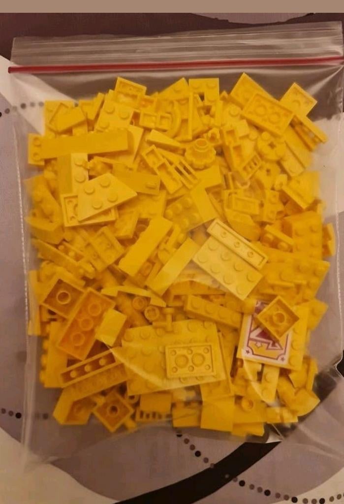 Lego : losse onderdelen / losse blokken : geel, Enlèvement ou Envoi, Lego