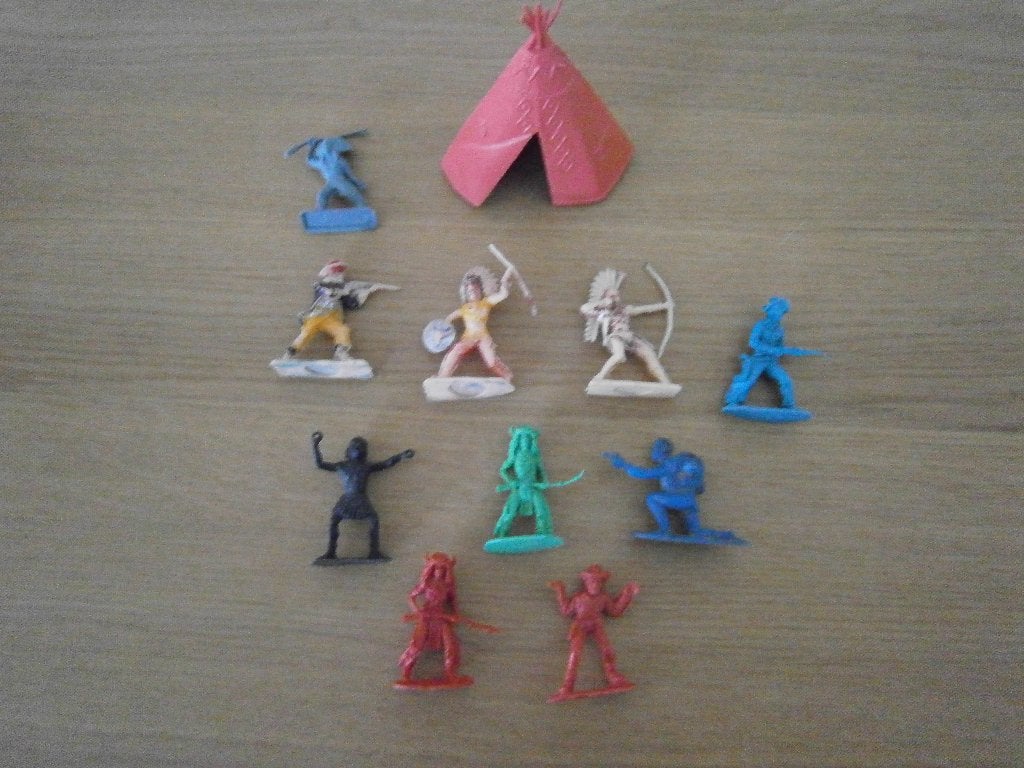 Vintage . TIPI + figuren, Verzamelen, Ophalen of Verzenden, Gebruikt, Overige typen