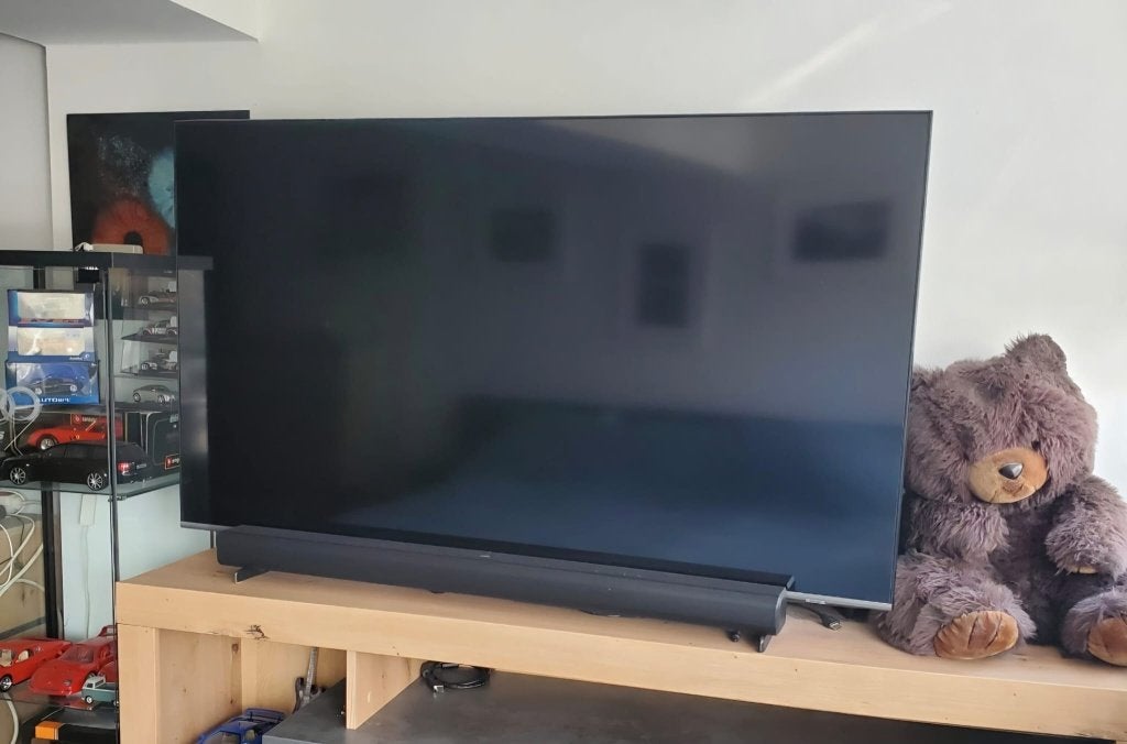 Télévision SAMSUNG, QLED, Enlèvement, Utilisé, 4k (UHD)