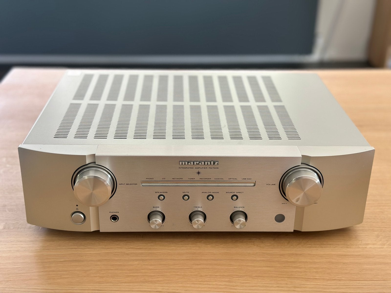 Marantz PM7005 stereoversterker (zilver), Enlèvement, Comme neuf