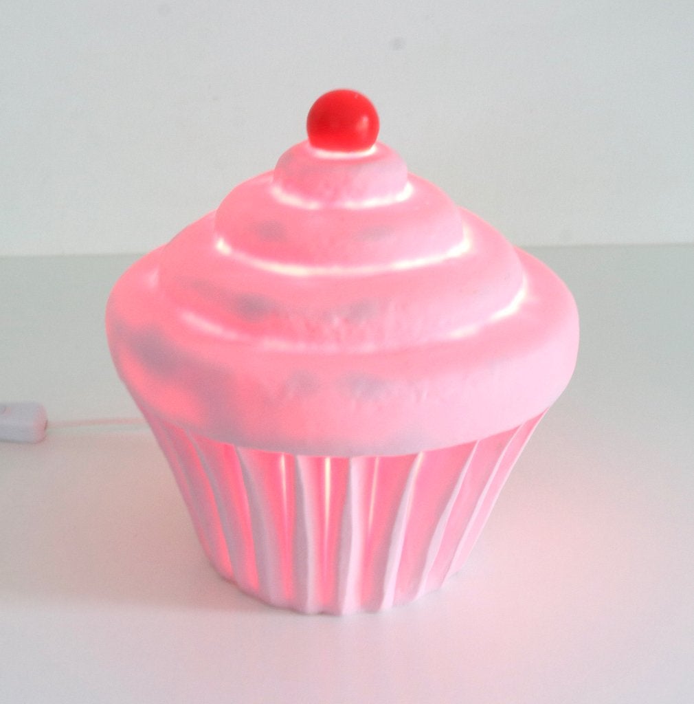 Little Lamp Company Cupcake Sfeerlamp, Roze, Ophalen of Verzenden, Lamp