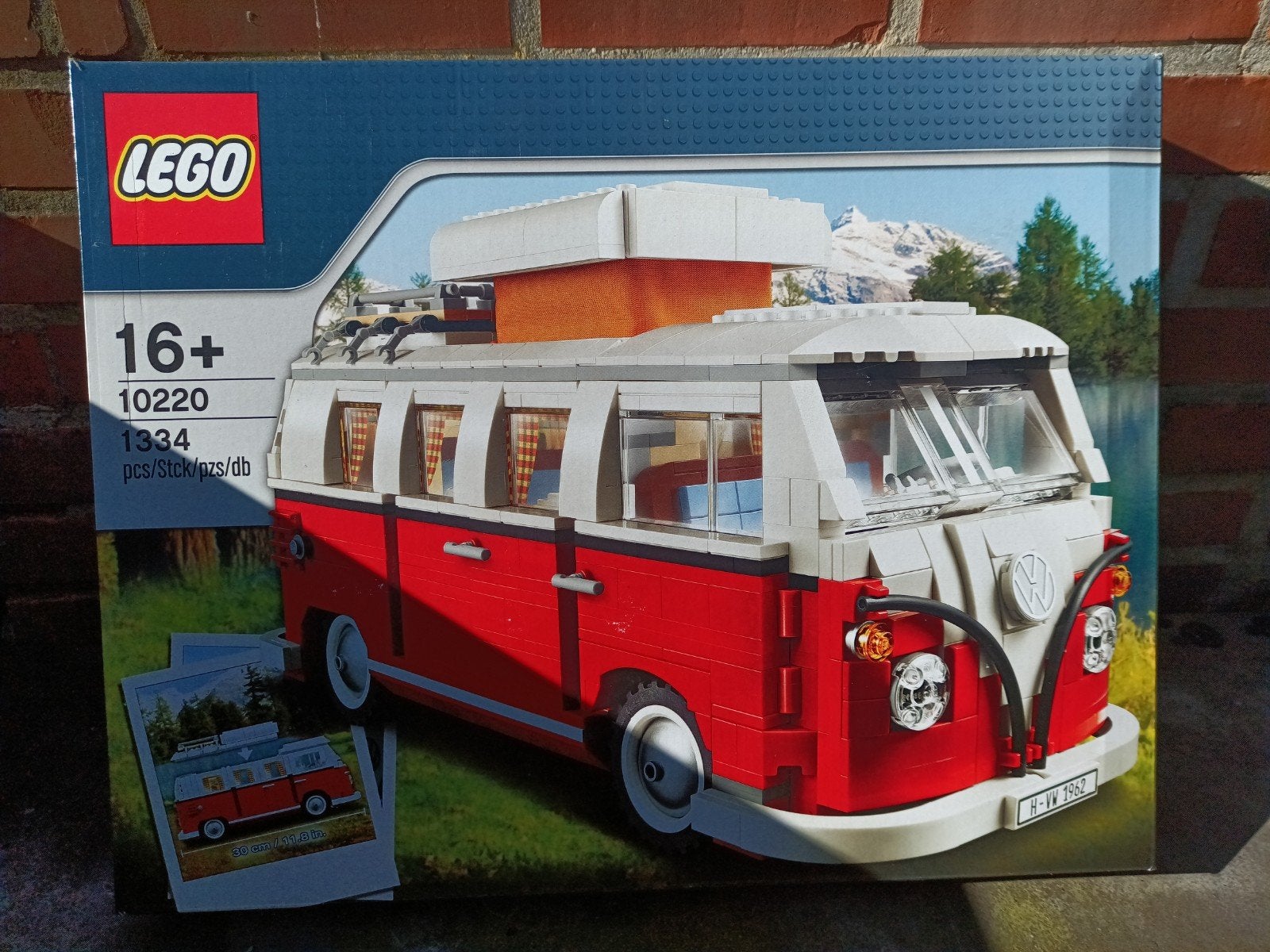 Lego 10220 VW T1 camper, Kinderen en Baby's, Ophalen, Lego, Nieuw, Compleet