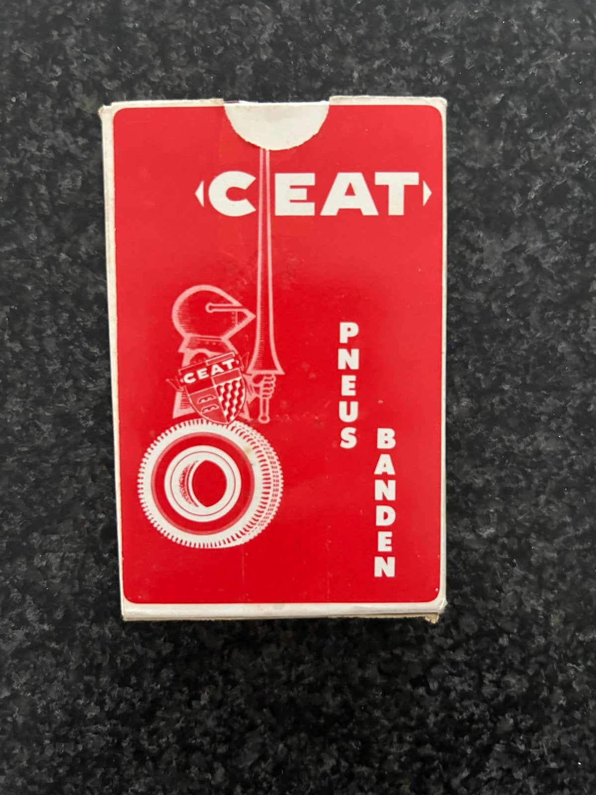 Speelkaarten Pneus Banden, Verzamelen, Ophalen of Verzenden, Zo goed als nieuw, Speelkaart(en)
