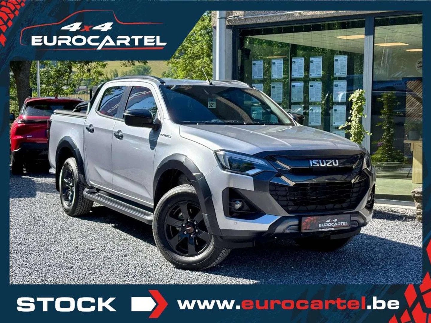 Isuzu D-max 1.9 TD 163 CV AUTO | V-Cross | 38.760 € HTVA, Autos, Cuir, Argent ou Gris, Achat, https://public.car-pass.be/vhr/75d1b681-0674-4755-9522-34125374ed6d