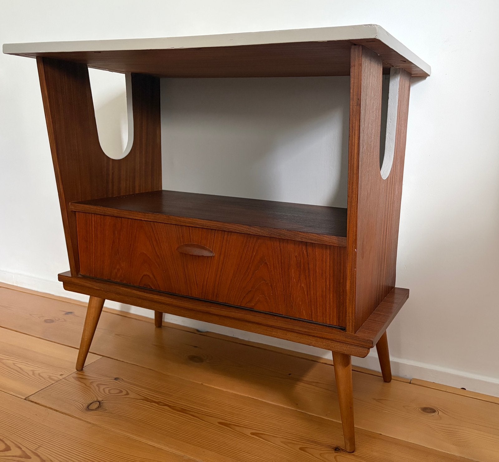 Vintage Mid-Century Hifi Kast, Antiek en Kunst, Antiek | Meubels | Kasten, Ophalen