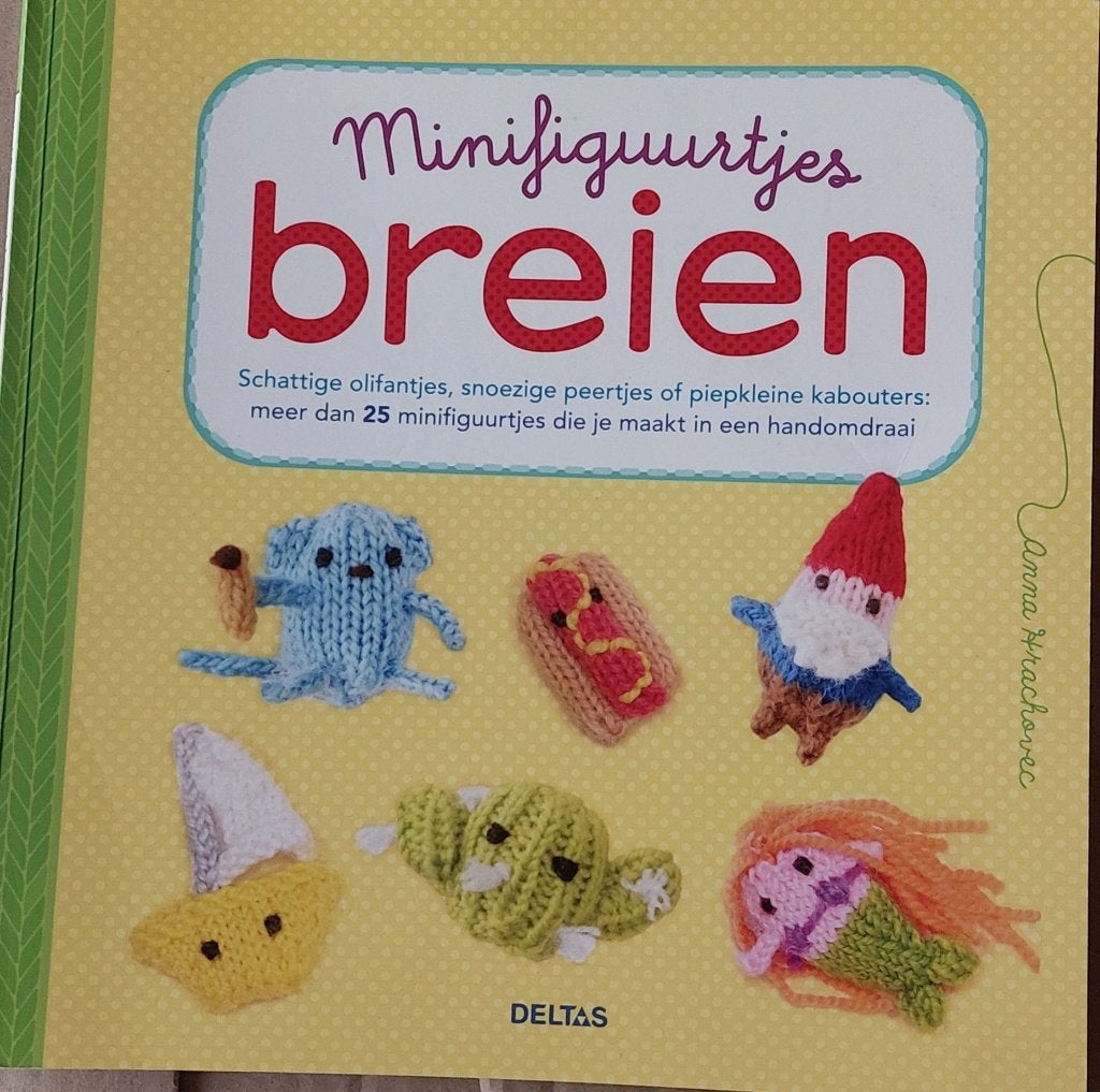 Boek figuurtjes breien, Hobby & Loisirs créatifs, Tricot & Crochet, Enlèvement, Comme neuf, Tricot, Patron ou Livre