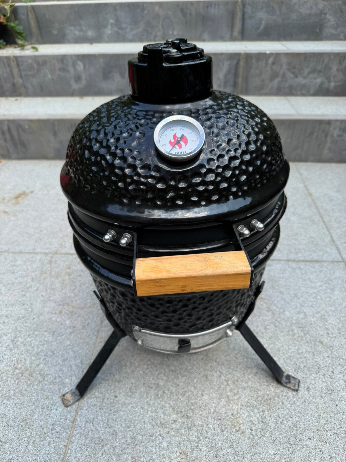 Kamado keramische barbecue, Ophalen, Gebruikt