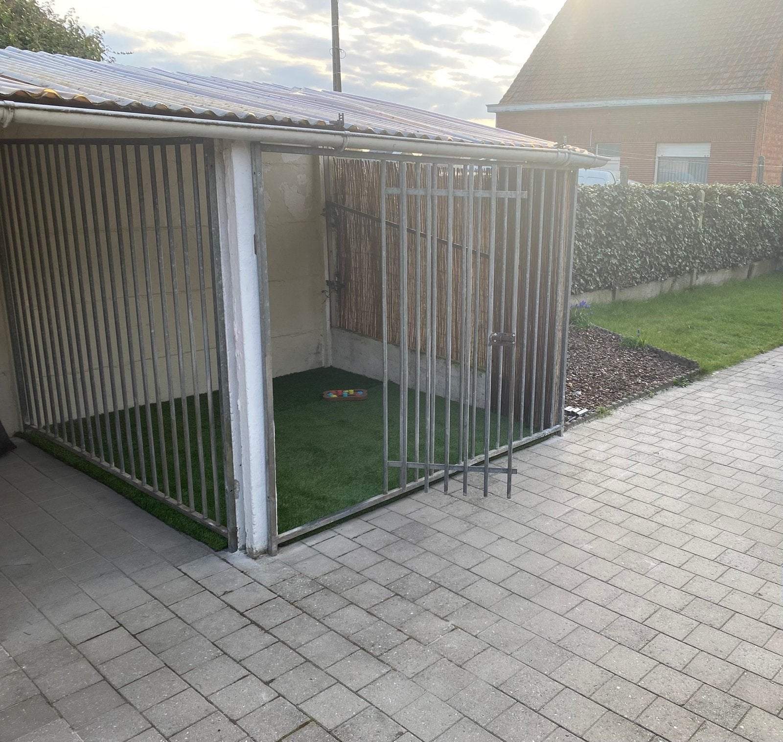 2 kennelpanelen, Dieren en Toebehoren, Ophalen, Zo goed als nieuw, Hondenhok
