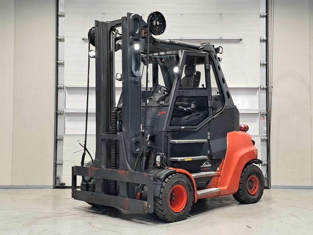 Linde H80D-03/900, Plus de 4 000 kg, Diesel, Chariot élévateur, LINDE