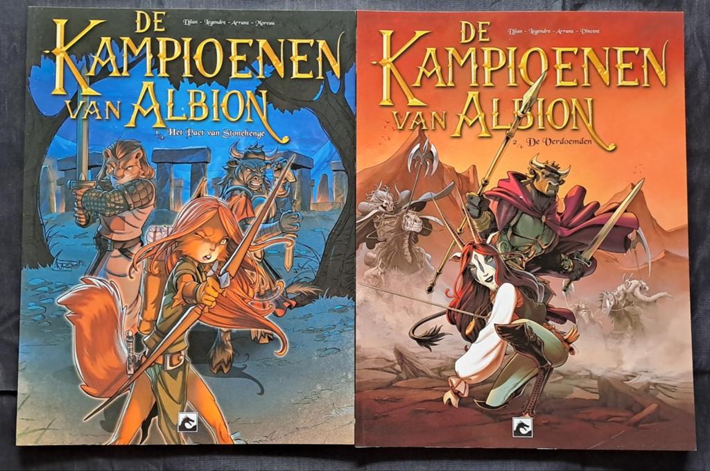 Volledige reeks De Kampioenen van Albion, Enlèvement ou Envoi