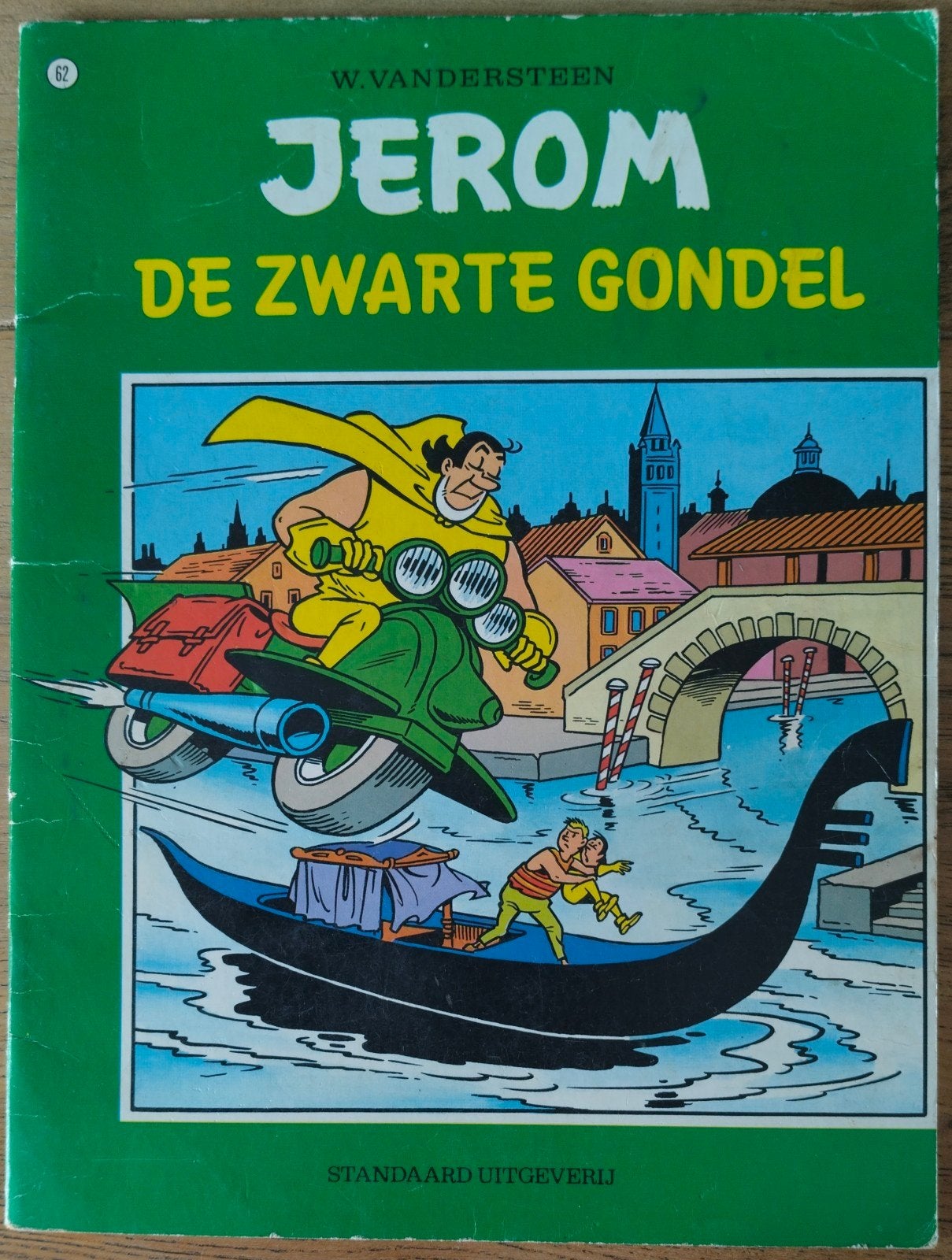 Jerom - 62 - De Zwarte Gondel, Ophalen