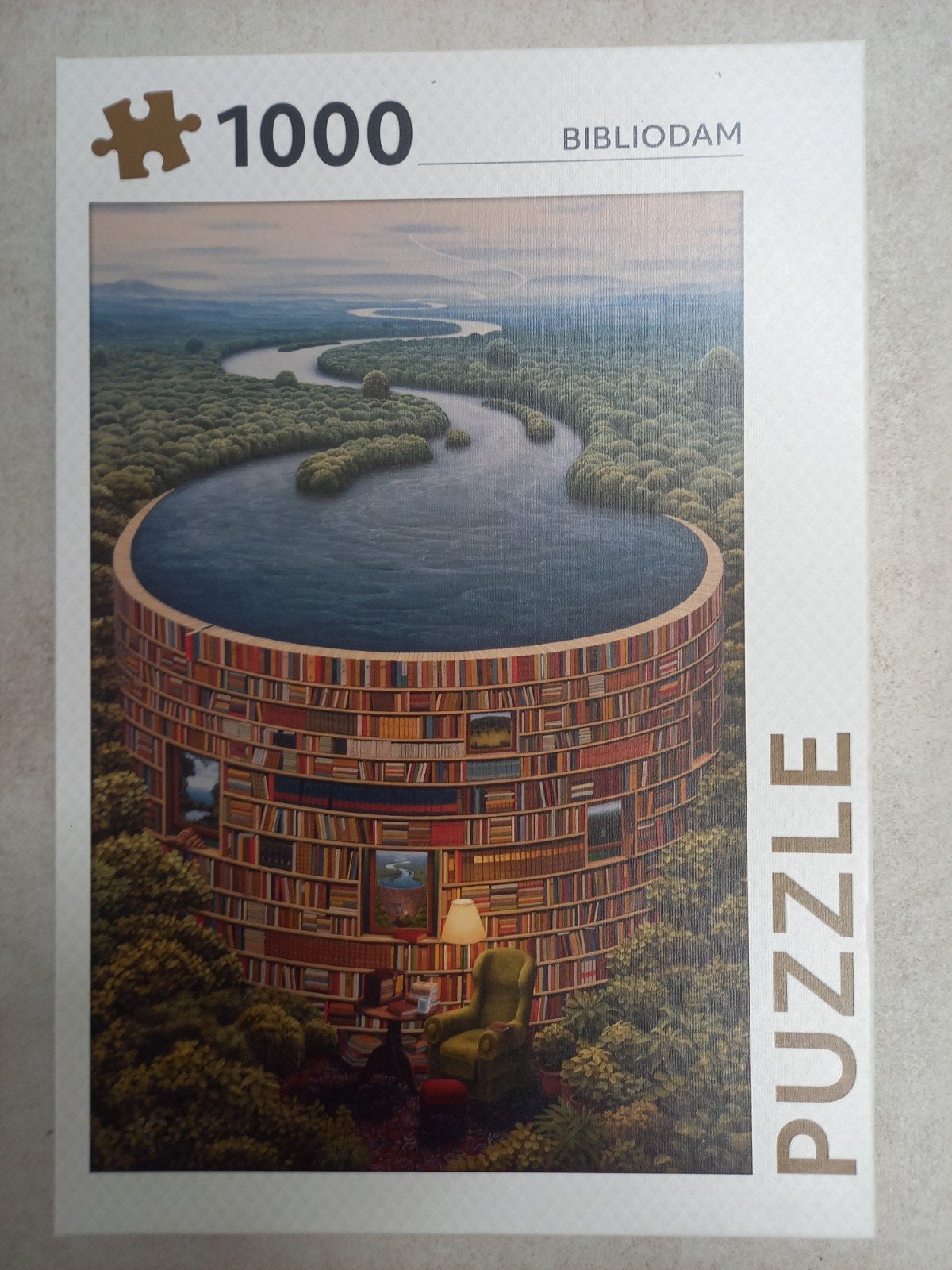 Puzzel van 1000 stukjes, Legpuzzel