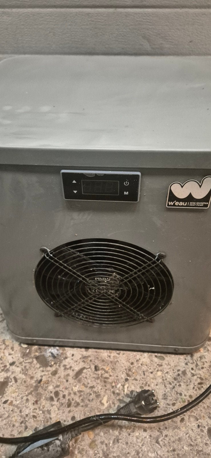 w'eau mini inverter warmtepomp vijver of zwembad, Ophalen, Zo goed als nieuw
