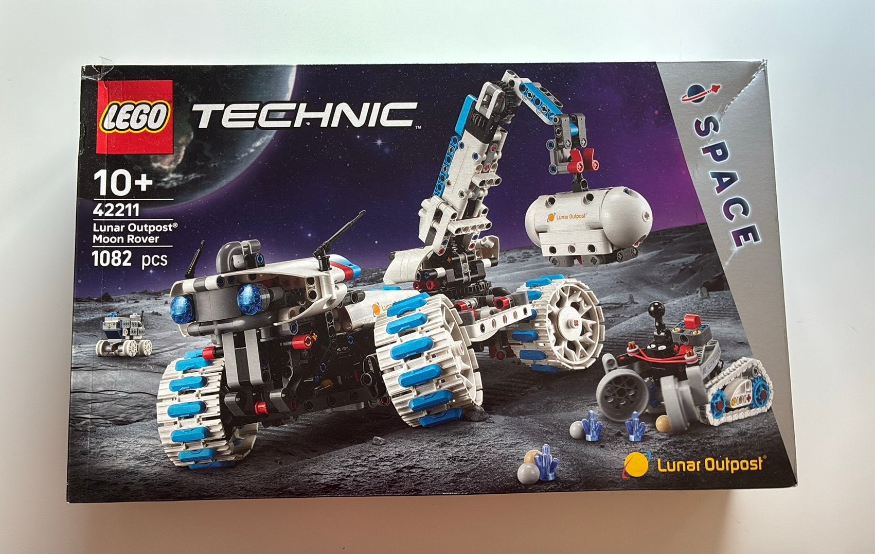 Lego 42211 Lunar Outpost,véhiculspatial Lunar Rover, NOUVEAU, Neuf, Lego, Ensemble complet, Pièces supplémentaires incluses