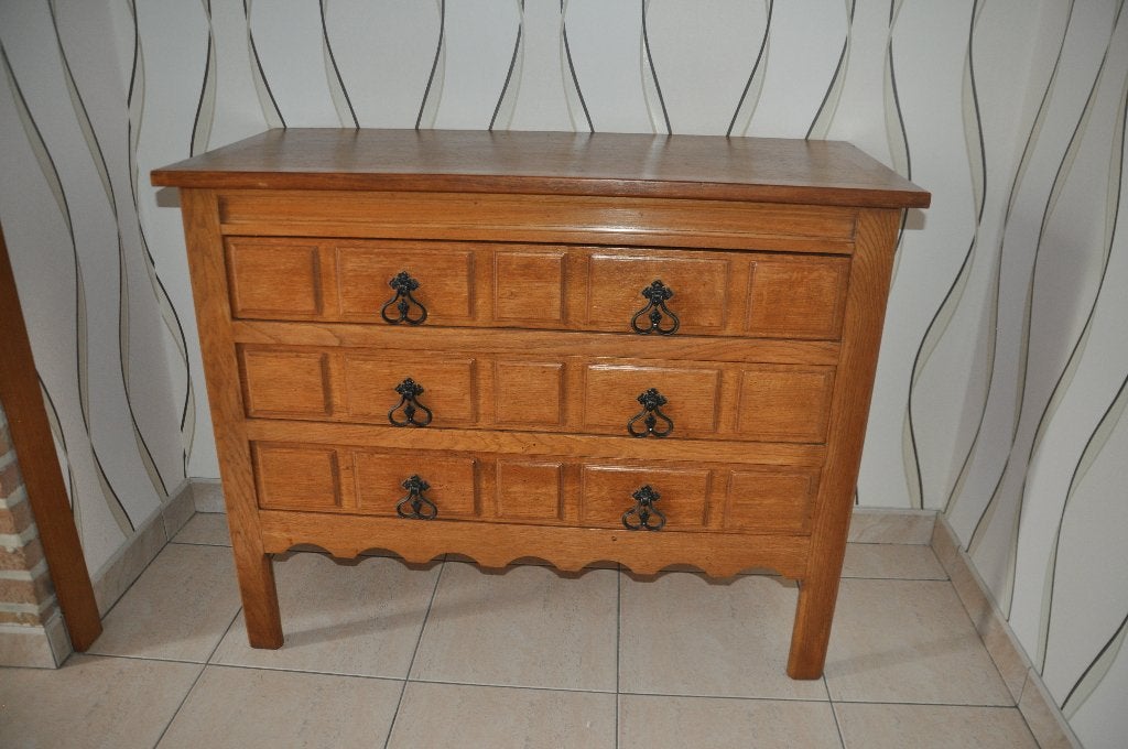ladenkastje, Ophalen, Gebruikt, 100 tot 150 cm, Rustiek