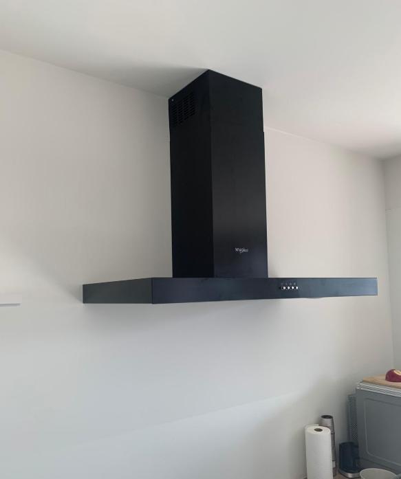 Keuken dampkap Whirlpool, Ophalen, Zo goed als nieuw, Vrijstaand, Recirculatie