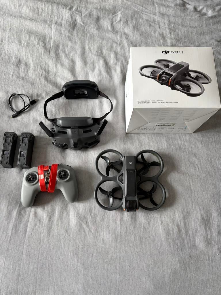 Drone DJI Avata 2| FPV, Audio, Tv en Foto, Drones, Ophalen, Zo goed als nieuw, DJI