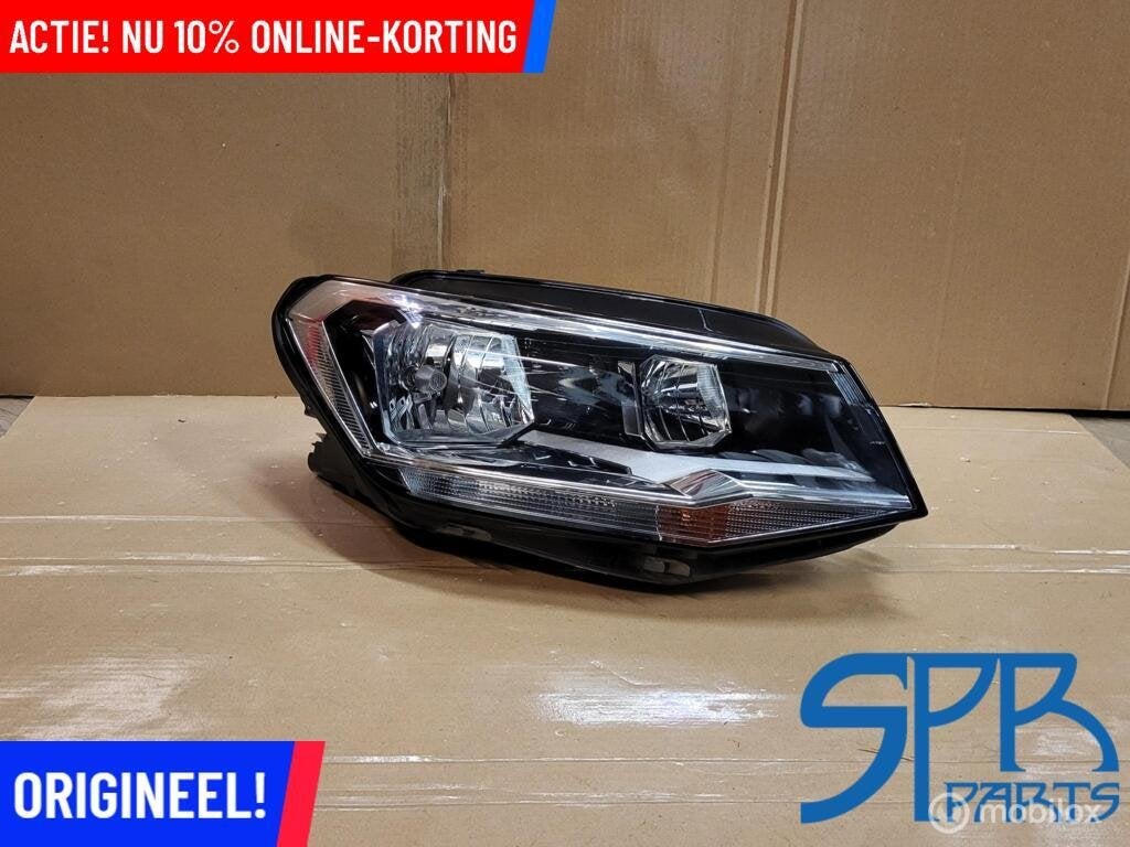 VW CADDY IV 2K5 Koplamp RECHTS 2K1941006B H7 HIGHLINE CHROOM, Gebruikt, VOLKSWAGEN, Volkswagen, Ophalen of Verzenden