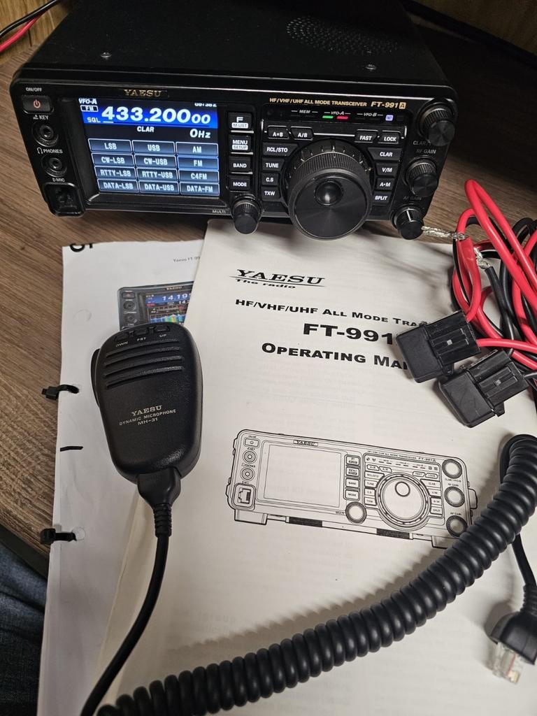Yaesu FT 991 A, Telecommunicatie, Zenders en Ontvangers, Ophalen of Verzenden, Gebruikt, Zender en Ontvanger