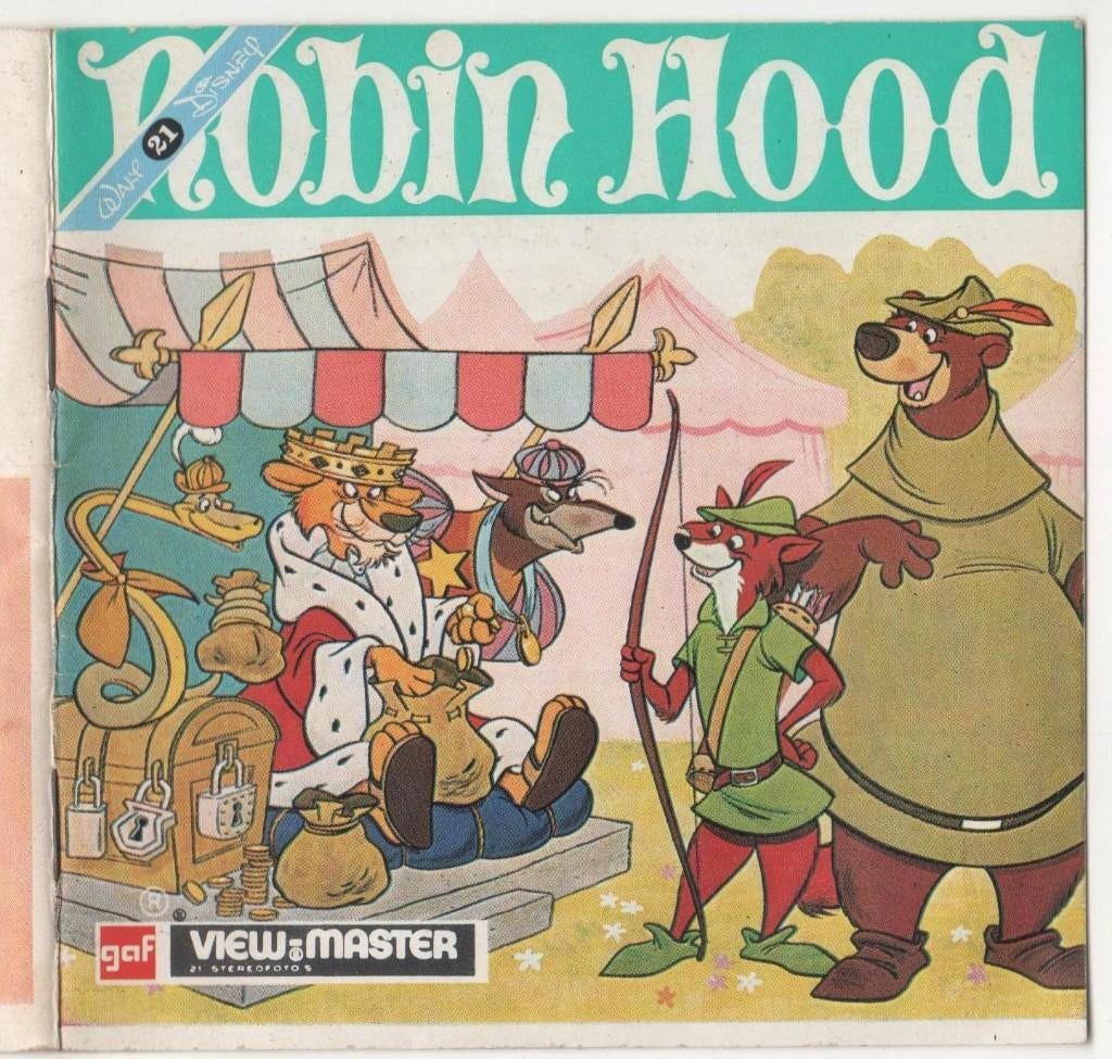 View-master Robin des Bois B 342 NL, Antiquités & Art, Antiquités | Jouets, Enlèvement ou Envoi