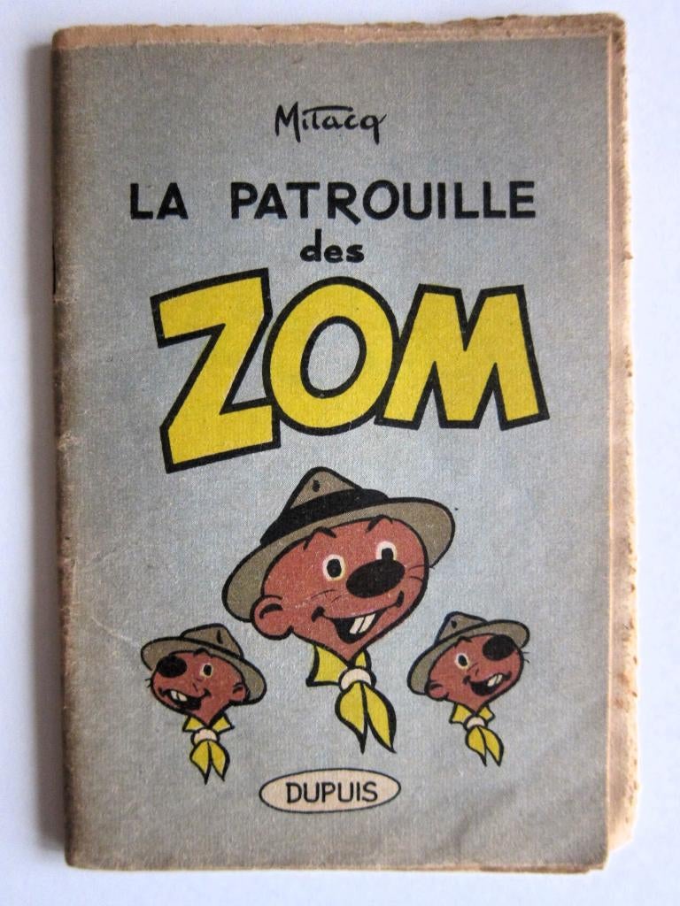 Mini-récit Spirou La patrouille des Zom (Mitacq 1960), Livres, Enlèvement ou Envoi, Mitacq., Une BD, Utilisé