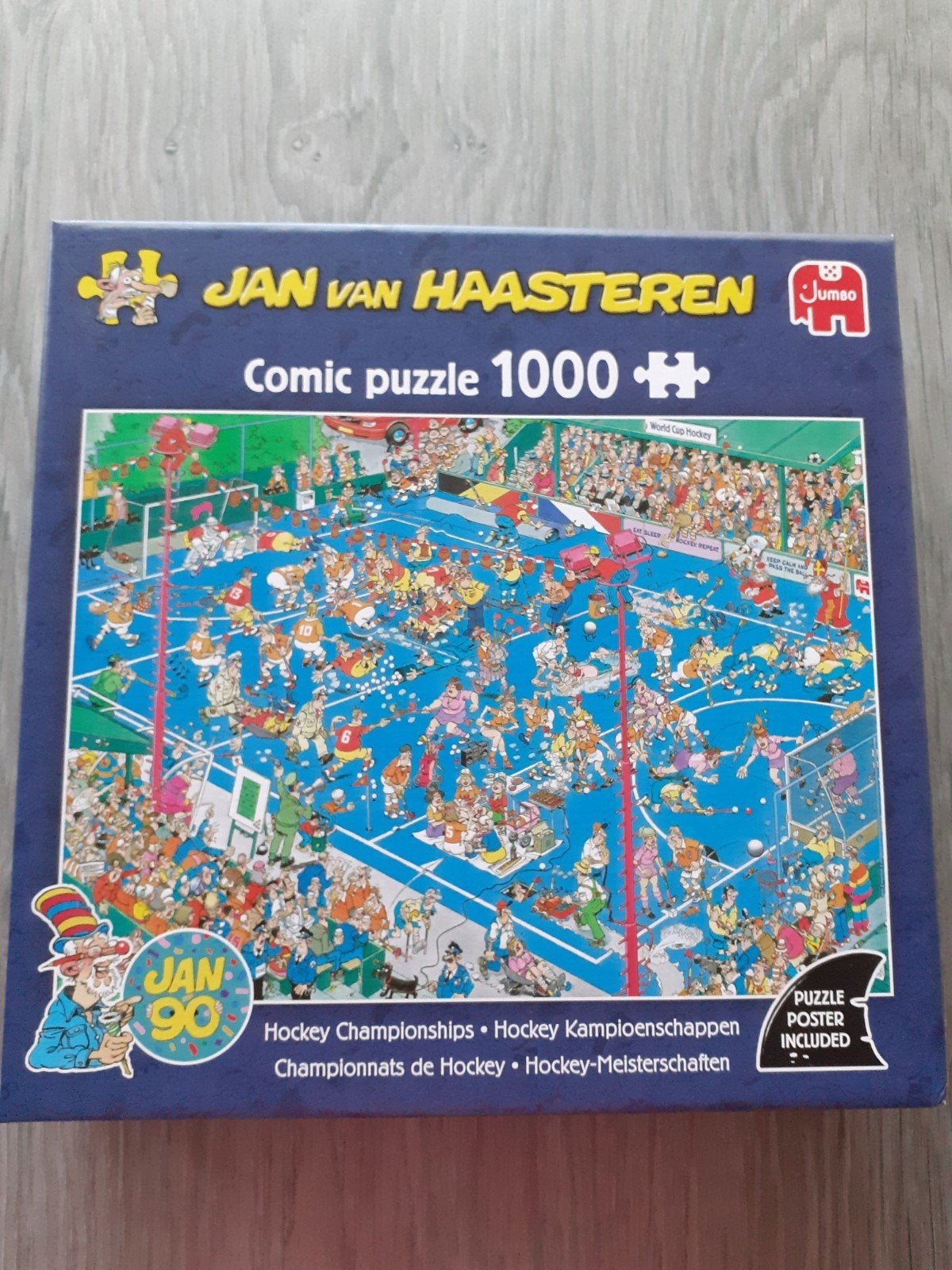 Jan van Haasterenpuzzel: Hockey Kampioenschappen, Hobby en Vrije tijd, Denksport en Puzzels, Ophalen