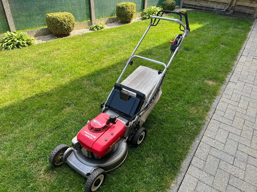 grasmaaier honda hr1950 zelftrekker 5.5pk, Tuin en Terras, Ophalen, Cirkelmaaier, Gebruikt, Versnellingen
