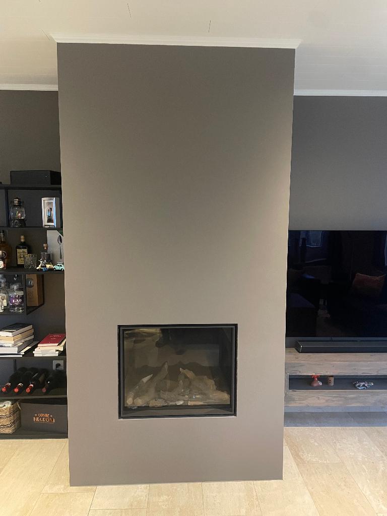 Gashaard Belfires, Huis en Inrichting, Ophalen, Zo goed als nieuw, Inbouwhaard, Gashaard