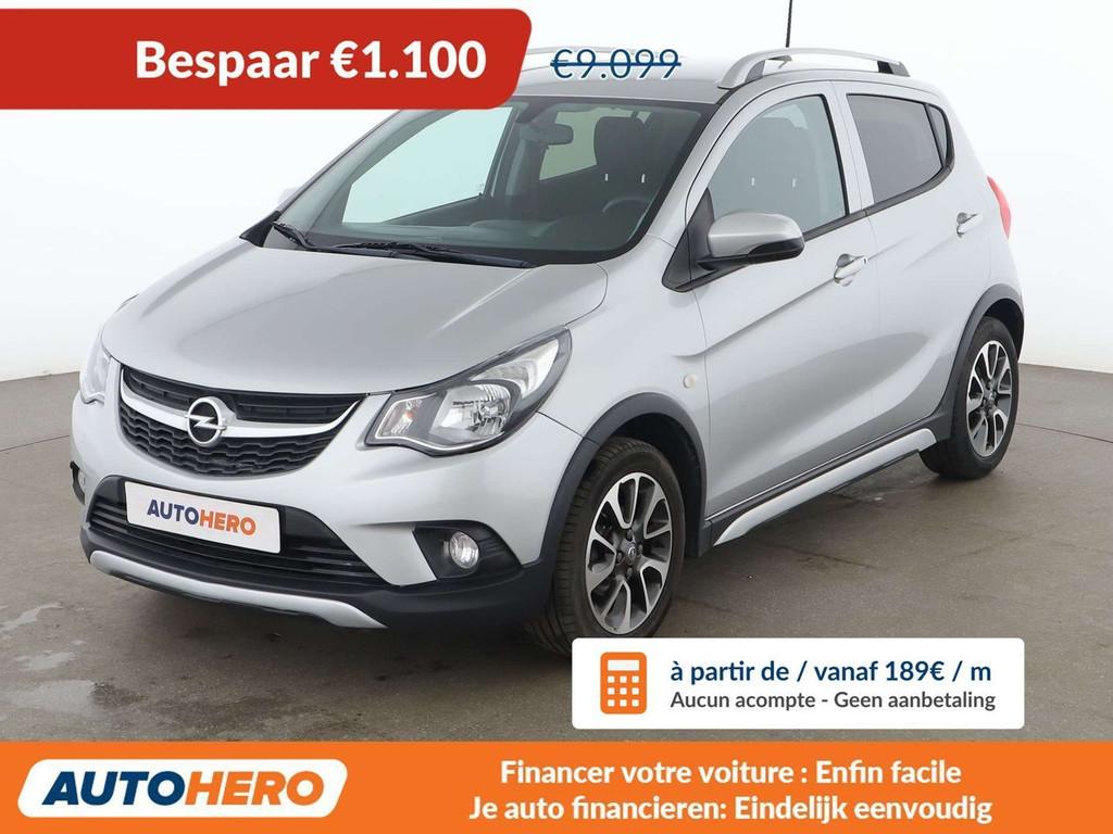 Opel KARL 1.0 Rocks Start/Stop (bj 2019), Auto's, Voorwielaandrijving, Stof, 939 kg, https://public.car-pass.be/vhr/7d3c11ec-5c6e-4c7c-a6b8-ddb5ac310931