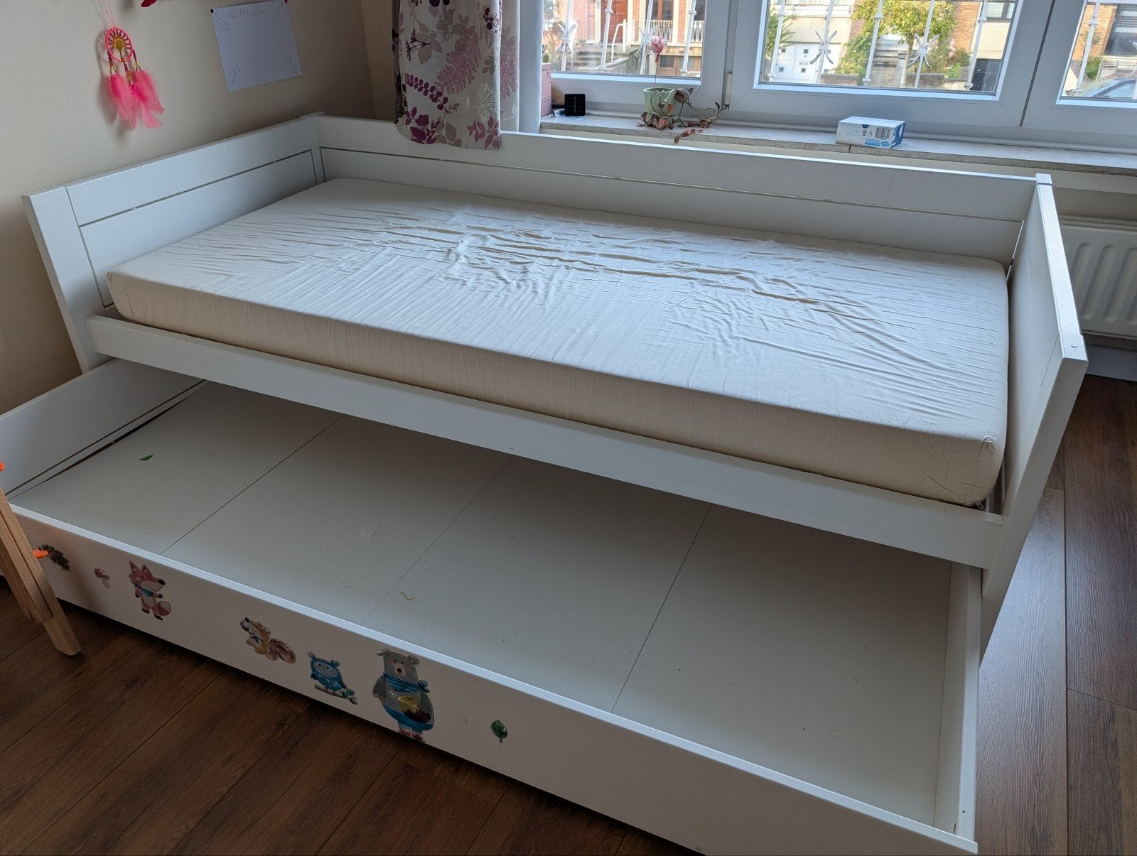 Lifetime bed met bedlade en één matras, Enfants & Bébés, Enlèvement, Utilisé